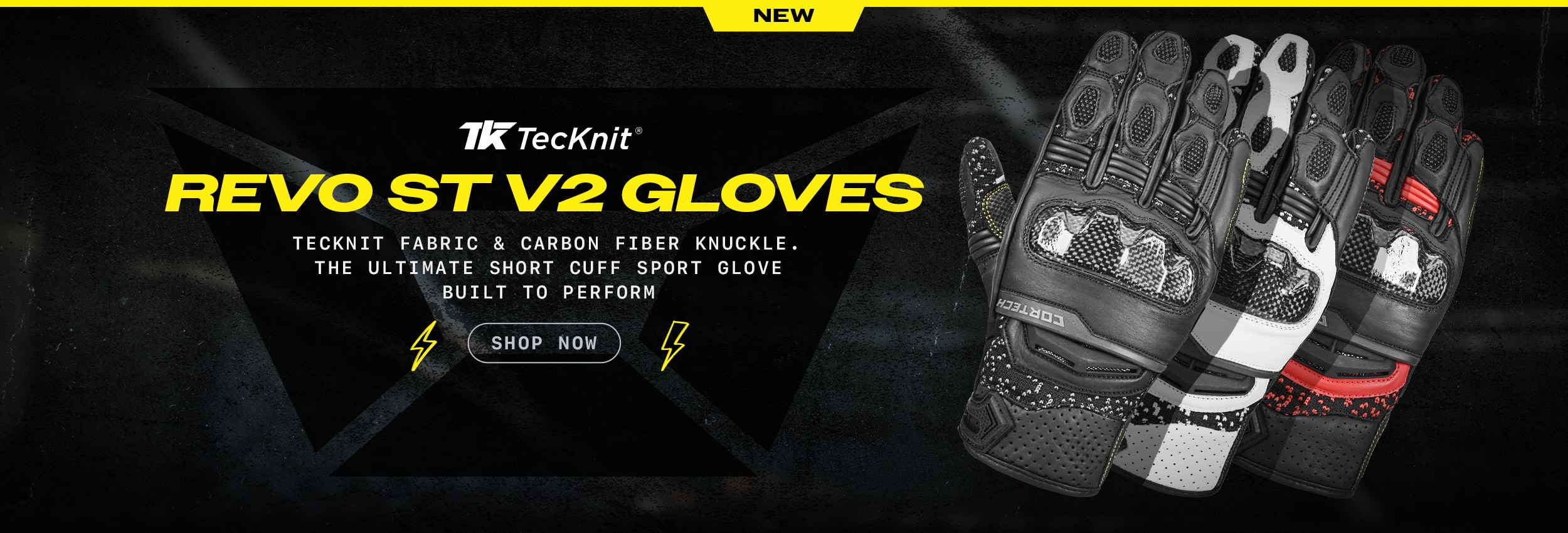 NEW Cortech Revo ST v2 Gloves